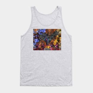 Rusty Rose Robot Reticulation Tank Top